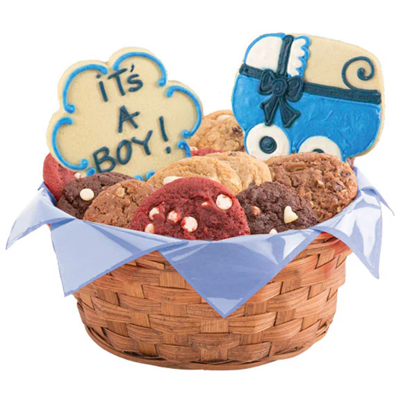 Bouncin' Baby Boy Basket