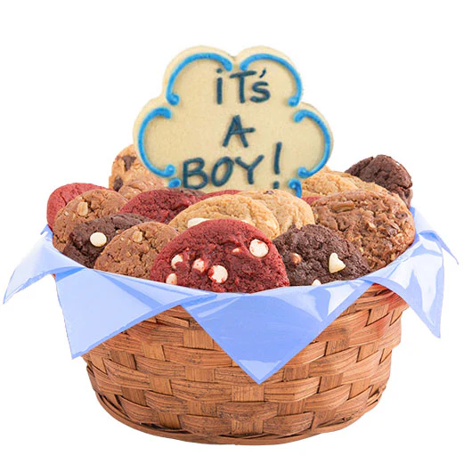 Bouncin' Baby Boy Basket - Image 2