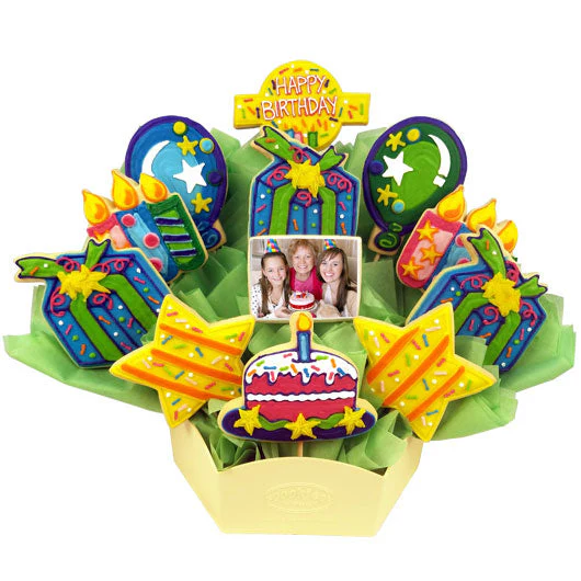 Photo Cookies - Confetti and Candles Bright - Image 6