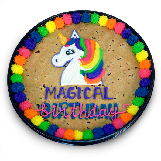 Magical Unicorn Cookie Cake