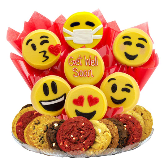 Sweet Emojis BouTray™-Get Well