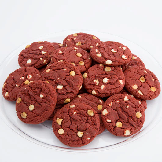 Two Dozen Red Velvet Gourmet Cookie Tray